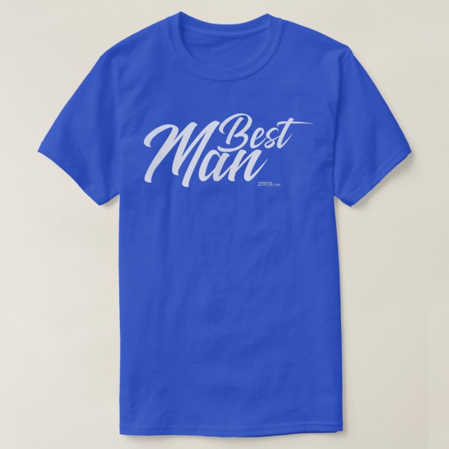 Best Man  Bride And Groom Tees Wedding Anniversary (Design Front)