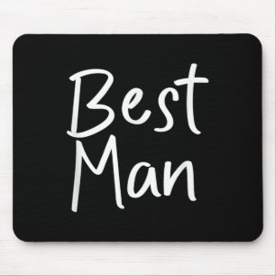 Best Man Bride Squad Tees Wedding Gift Mouse Pad