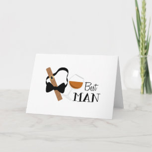 Best Man Card