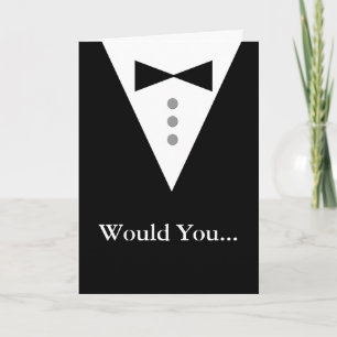 Best Man Card