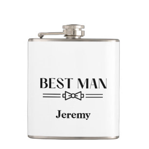 Best Man Flask