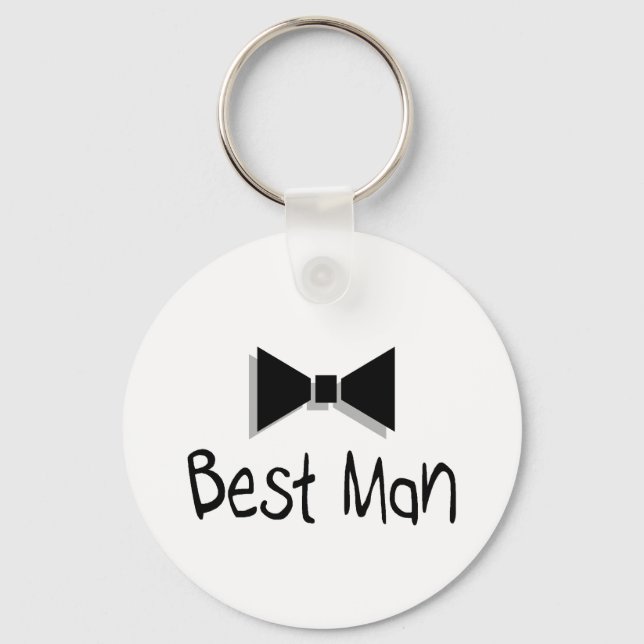 Best Man Key Ring (Front)
