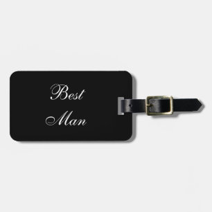 "Best Man" Luggage Tag