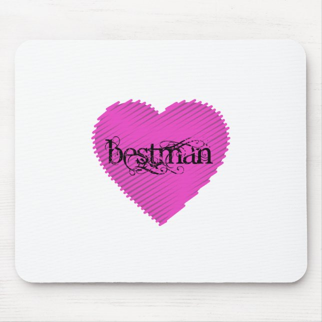 Best man mouse pad (Front)