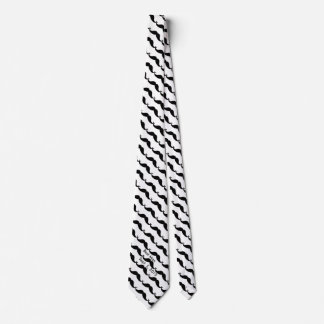 Best Man Moustache Necktie