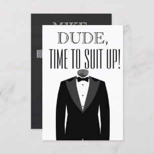 Best Man or Groomsman Proposal Invitation