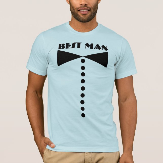 Best Man Shirt - Wedding - Customised (Front)