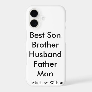 Best man son husband dad quotes add name text