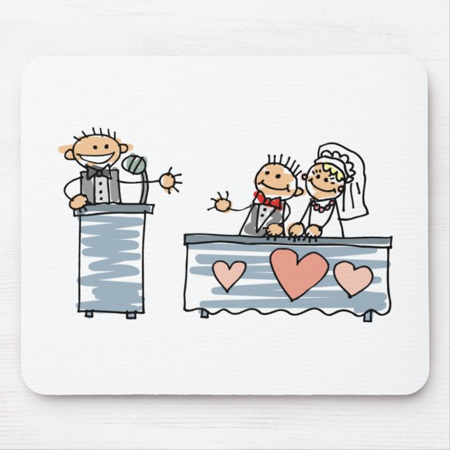 Best Man Speech Best Man Toast Wedding Reception Mouse Pad (Front)