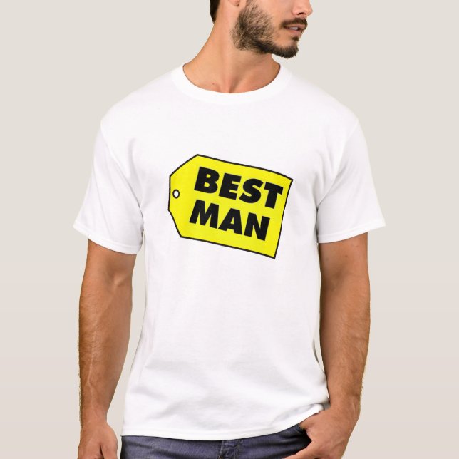 Best Man T-Shirt (Front)