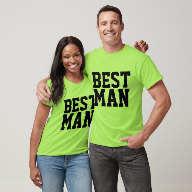 BEST MAN T-shirts (Unisex)