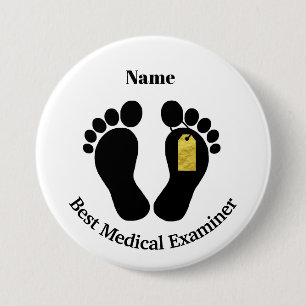 Best Medical Examiner Toes with Toe Tag Button