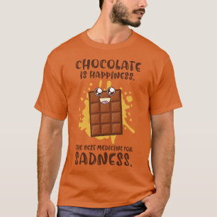Best Medicine Chocolate Dessert Chocolate Lover Ha T-Shirt