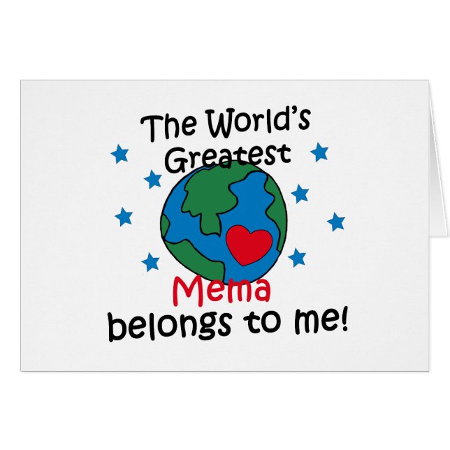 Best Mema Belongs to me (Front Horizontal)