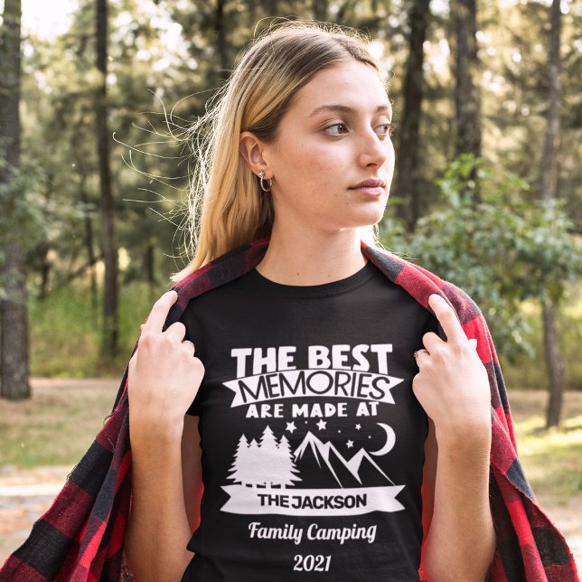 Best memories are made at family camping custom T-Shirt (Creator Uploaded)