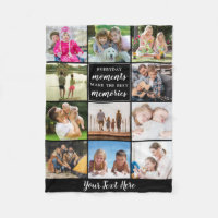 Best Memories Saying 11 Photo Collage Personalised