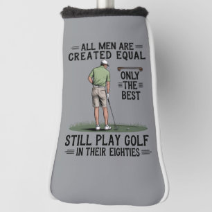 Best Men Play Golf Eighties Funny Golfer Golfing  Head Cover