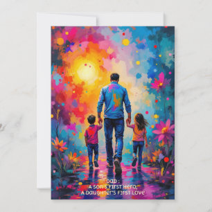 Best message for Father's Day Thank You Card