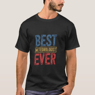 Best Meteorologist Analyst Ever Retirement Grandpa T-Shirt