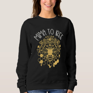 Best Mima Ever Grandma To Be Pregnancy Announcemen Sweatshirt