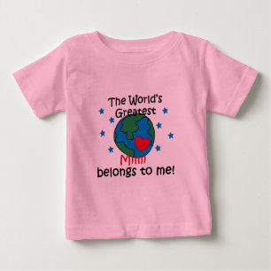 Best Mimi Belongs to me Baby T-Shirt