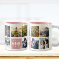 Best MIMI Ever Custom Photo Mug