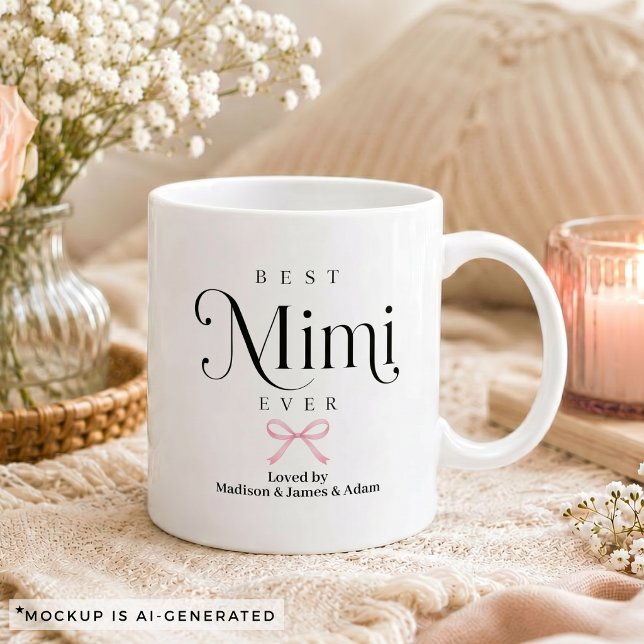 Best Mimi Ever Gift from Grandkids Coffee Mug (Best Mimi Ever Gift from Grandkids Coffee Mug)
