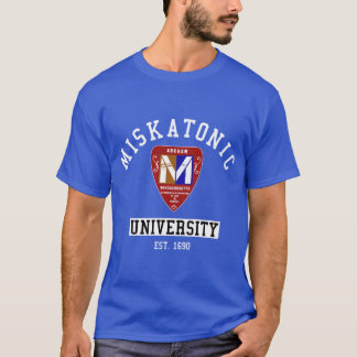 Best Miskatonic University emblem realistic design T-Shirt