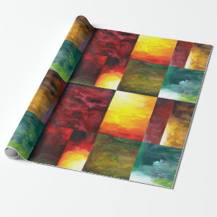 Best Modern Elegant Colourful Abstract Template Wrapping Paper
