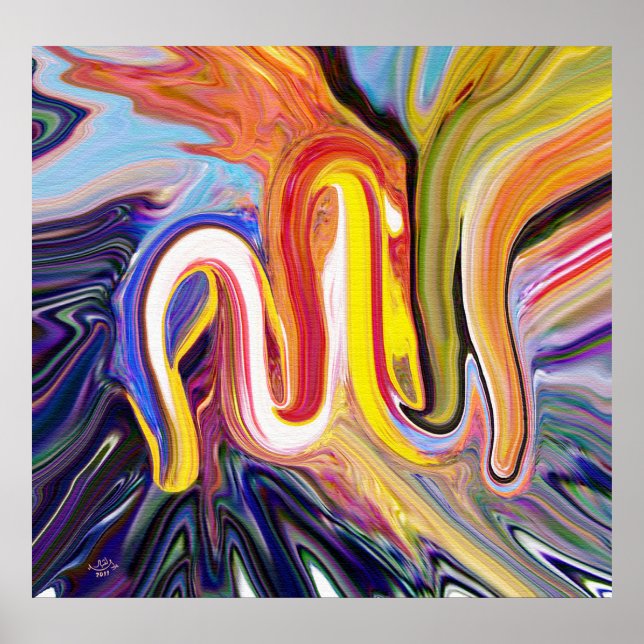 Best Modern Islamic Art Poster (Front)