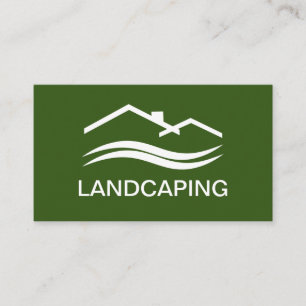Best Modern Landscaping Business Cards