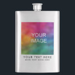 Best Modern Upload Photo Picture Or Logo Template Hip Flask<br><div class="desc">Custom Your Image Photo Picture Or Business Company Corporate Here Elegant Modern Trendy Template Classic Flask.</div>
