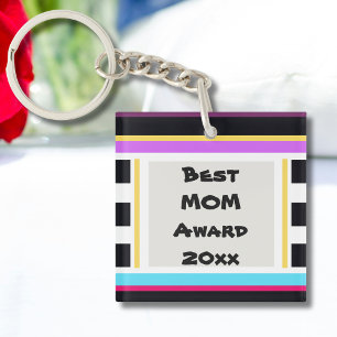 Best MOM Award 20xx Modern Cute Key Ring