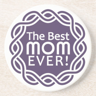 BEST MOM coaster