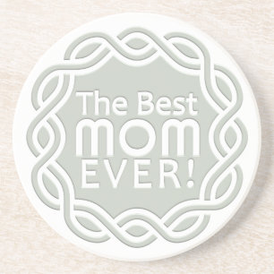 BEST MOM coaster