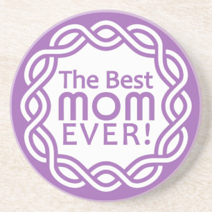 BEST MOM coaster