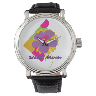 Best Mom Colourful Trendy Design Watch