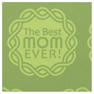 BEST MOM custom colour fabric