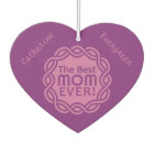 BEST MOM custom name & colour air freshner