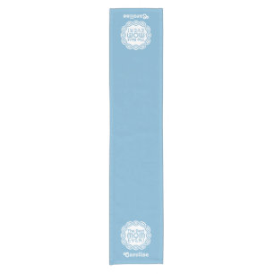 BEST MOM custom name & colour table runner