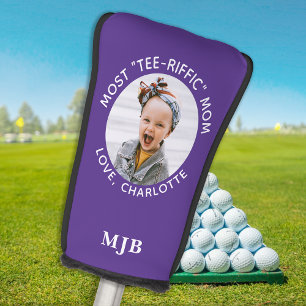 Best MOM Custom Photo Personalised Monogram Golf Head Cover