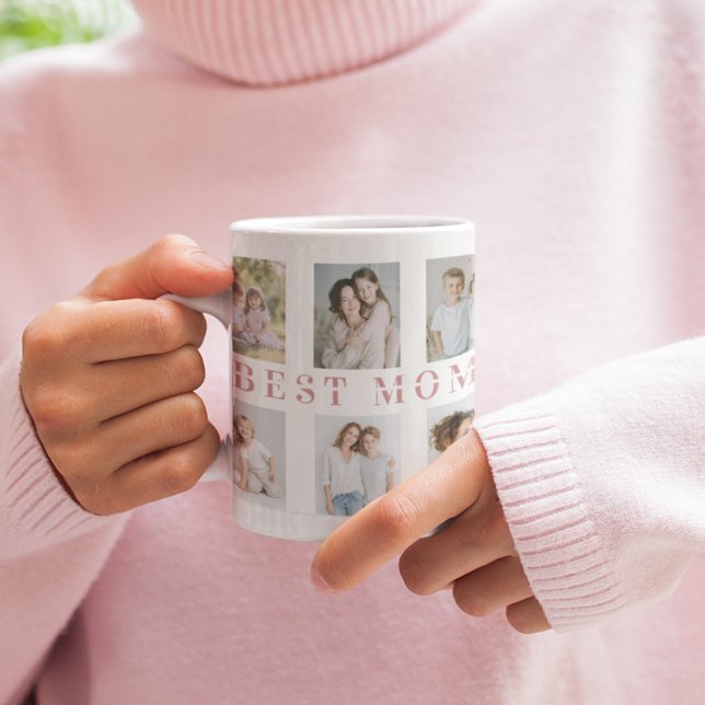 Best Mom Custom Photos Coffee Mug (Creator Uploaded)