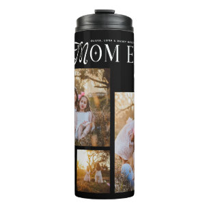 Best Mom Ever 4 Photos Heart Mothers Day Gifts Thermal Tumbler