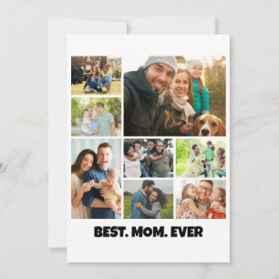 Best Mom Ever – 8 Photo Collage Frame Template