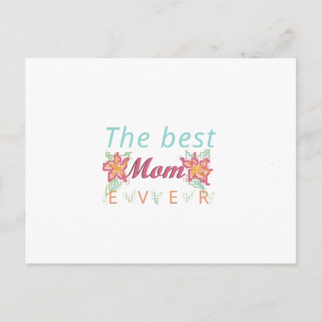 best mom ever card (Front)