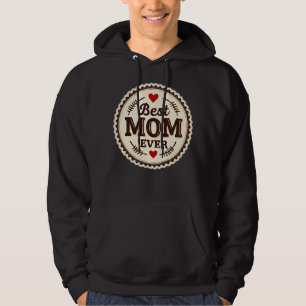 Best Mom Ever Classic Retro Design Hoodie