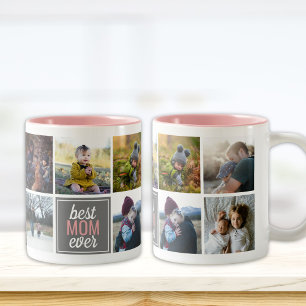Best MOM Ever Custom Photo Mug