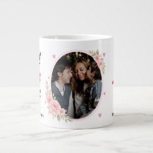 Best Mom Ever Custom Photo & Name Large Coffee Mug