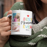 Best Mom Ever Gift Photo Coffee Mug<br><div class="desc">Show your mom how much she truly means to you with our 'Best Mommy Ever' personalized coffee mug. This unique gift features the date and eight slots for your favorite family photos, creating a keepsake that's as warm and comforting as the coffee it holds. Perfect as an extra special gift...</div>