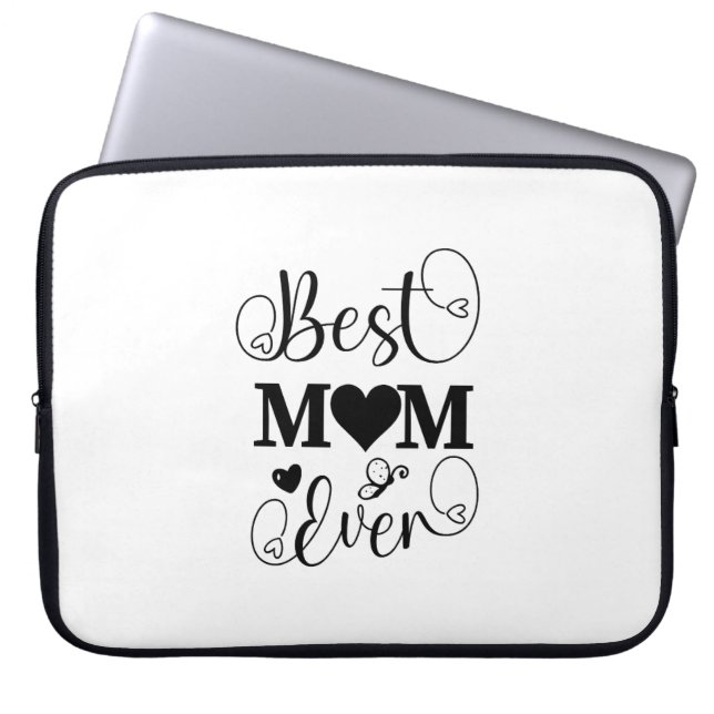 Best Mom Ever Macbook sleeve (Front)